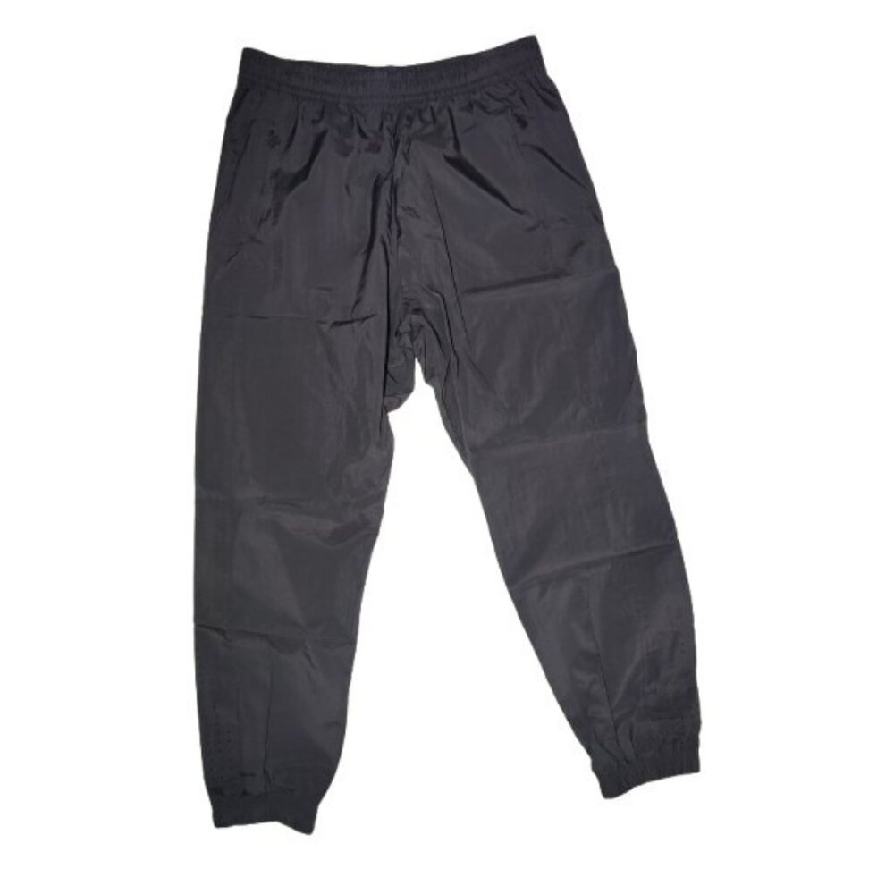 Victoria's Secret Black Lightweight Nylon Jogger Pants High Rise Pull‎ On L